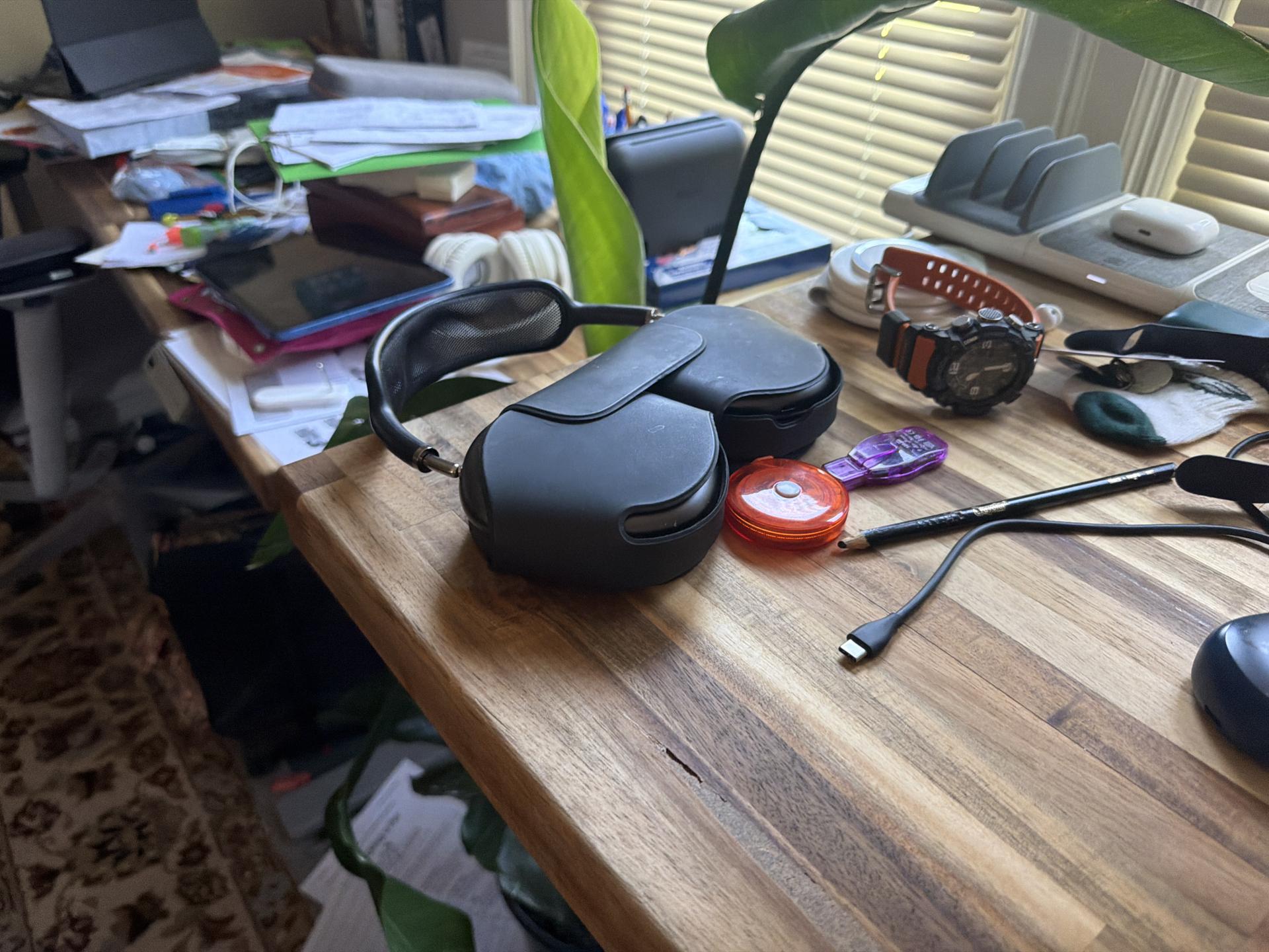 Testing headphones