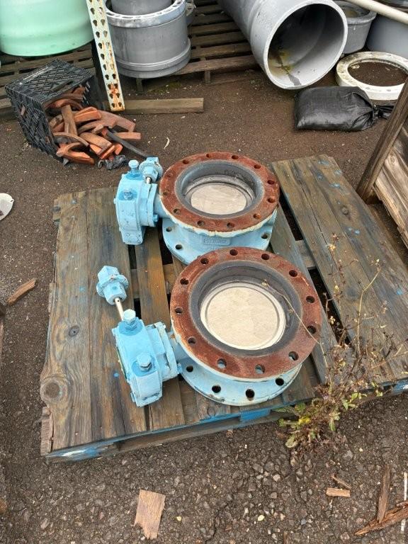 10'' Dezurik Butterfly Valves
